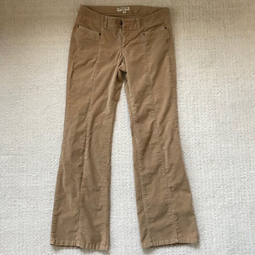 Banana Republic Ryan Fit Bootcut Cords, 10R, Kahki